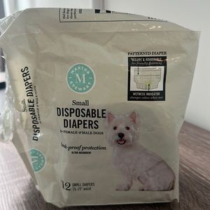 Martha Stewart small disposable diapers for female and mail dogs